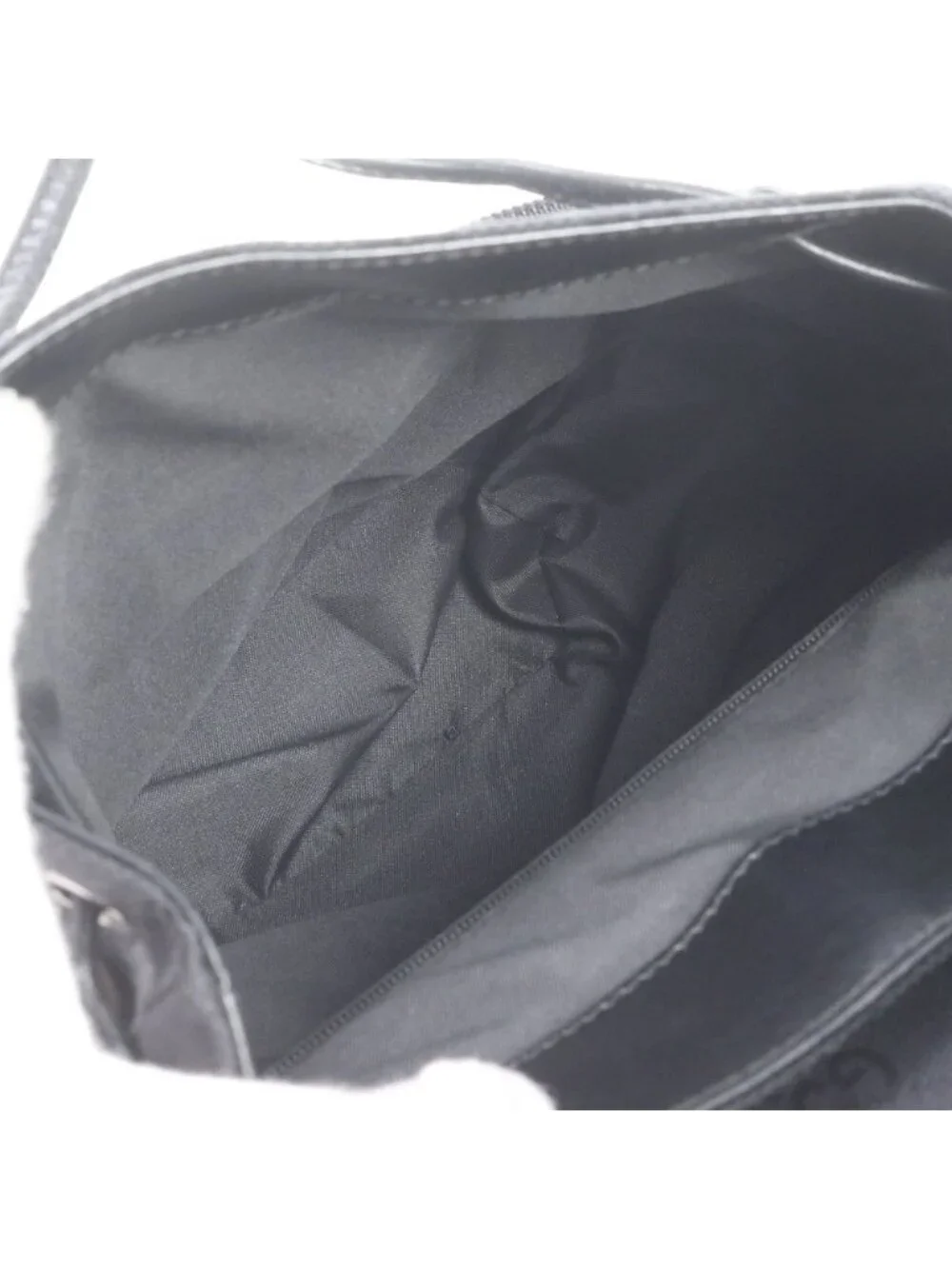 Gucci GG Canvas Leather Backpack Black